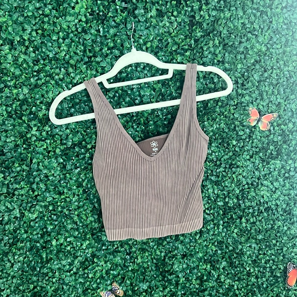 Dark purple Tank top Ribbion